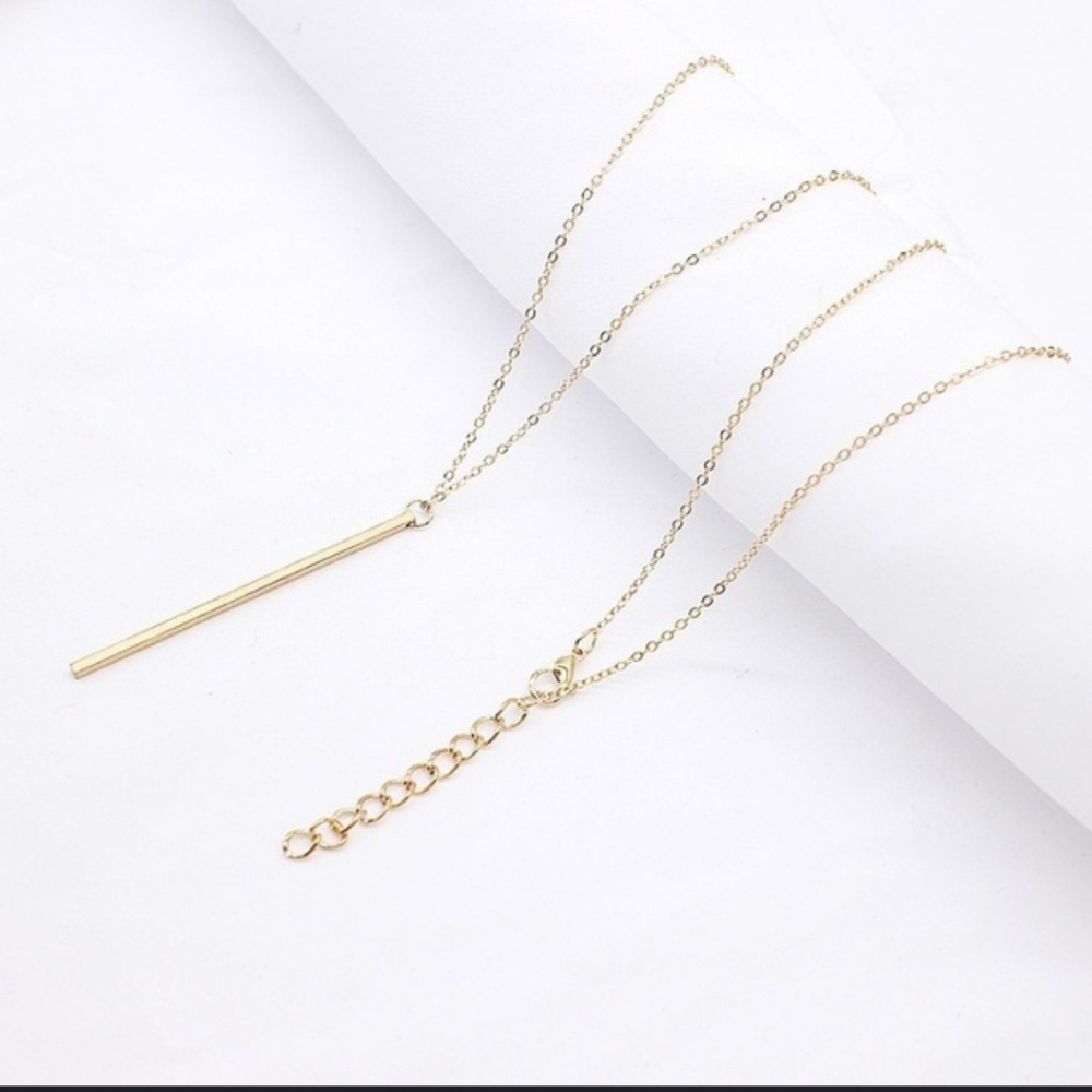 Gold Bar Necklace